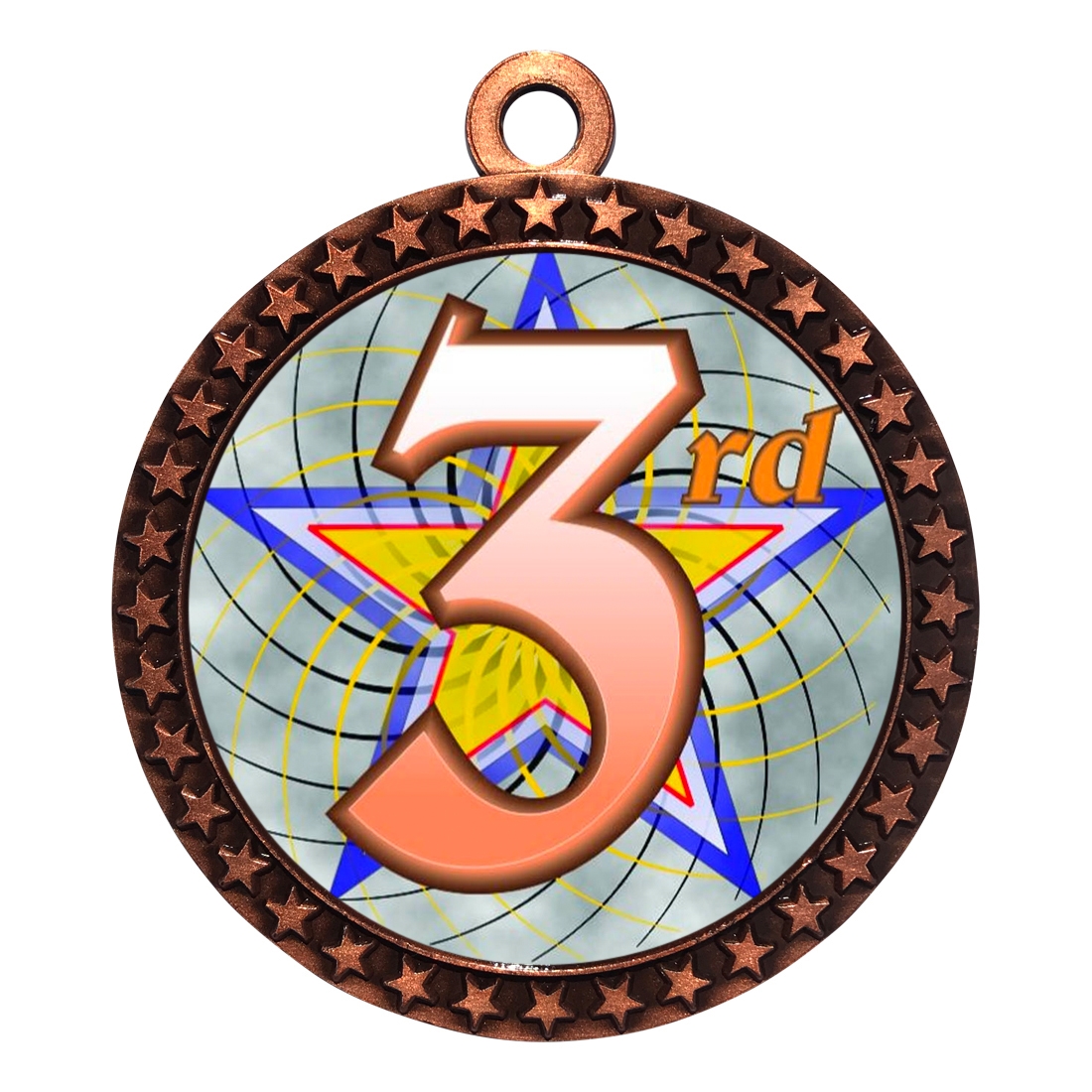 2-1/2" 3rd Place Medal