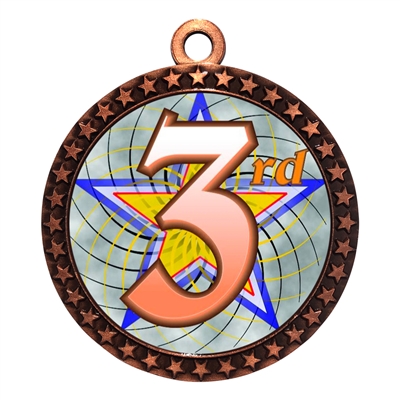 2-1/2" 3rd Place Medal