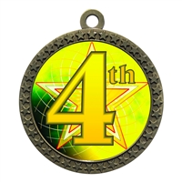 2-1/2" 4th Place Medal