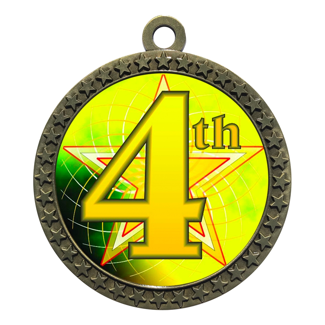 2-1/2" 4th Place Medal