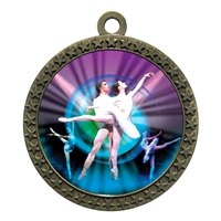 2-1/2" Ballet Medal