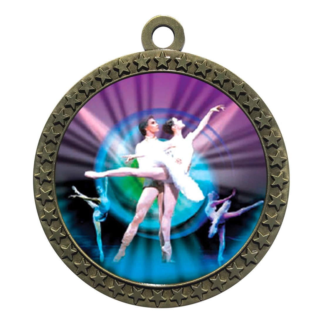 2-1/2" Ballet Medal (D212-MY404)