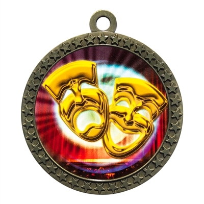 2-1/2" Drama Medal