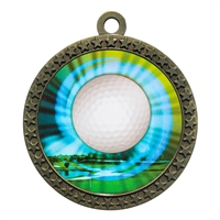 2-1/2" Golf Medal
