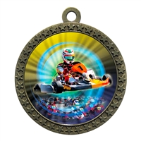 2-1/2" Go-Kart Medal