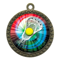 2-1/2" Lacrosse Medal