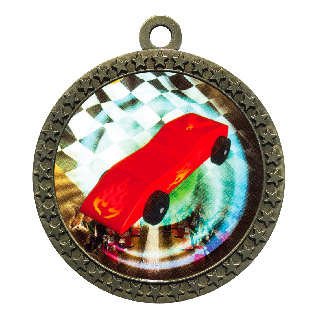 2-1/2" Pinewood Derby Medal