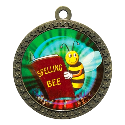 2-1/2" Spelling Bee Medal