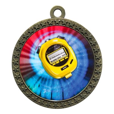 2-1/2" Swimming Medal