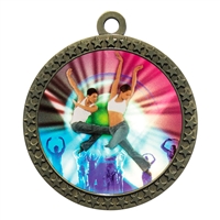 2-1/2" Modern Dance Medal