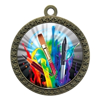 2-1/2" Art Medal