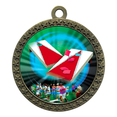 2-1/2" Cornhole Medal