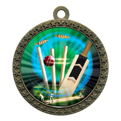 2-1/2" Cricket Medal