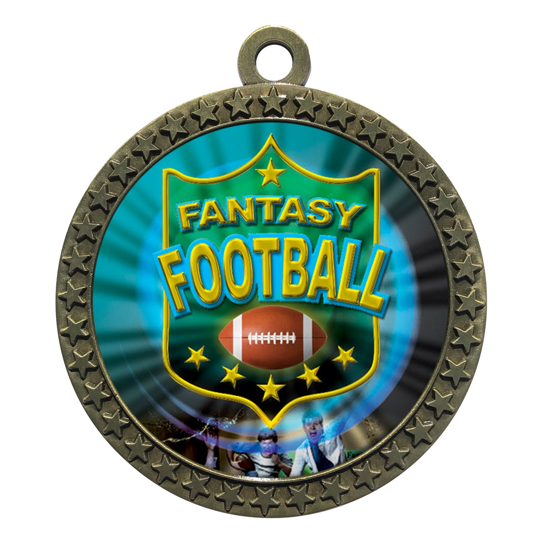 2-1/2" Fantasy Football Medal