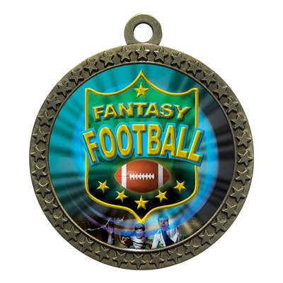 2-1/2" Fantasy Football Medal