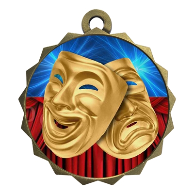 2-1/4" Drama Medal