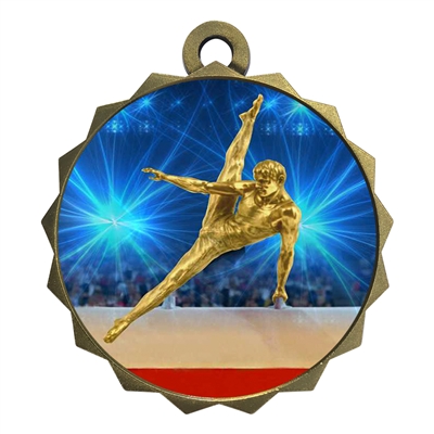 2-1/4" Male Gymnastics Medal