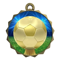 2-1/4" Soccer Medal
