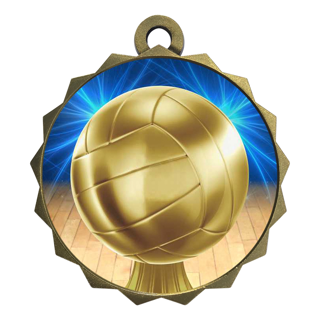 2-1/4" Volleyball Medal