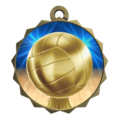 2-1/4" Volleyball Medal
