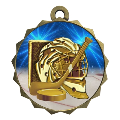 2-1/4" Ice Hockey Medal