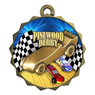 2-1/4" Pinewood Derby Medal