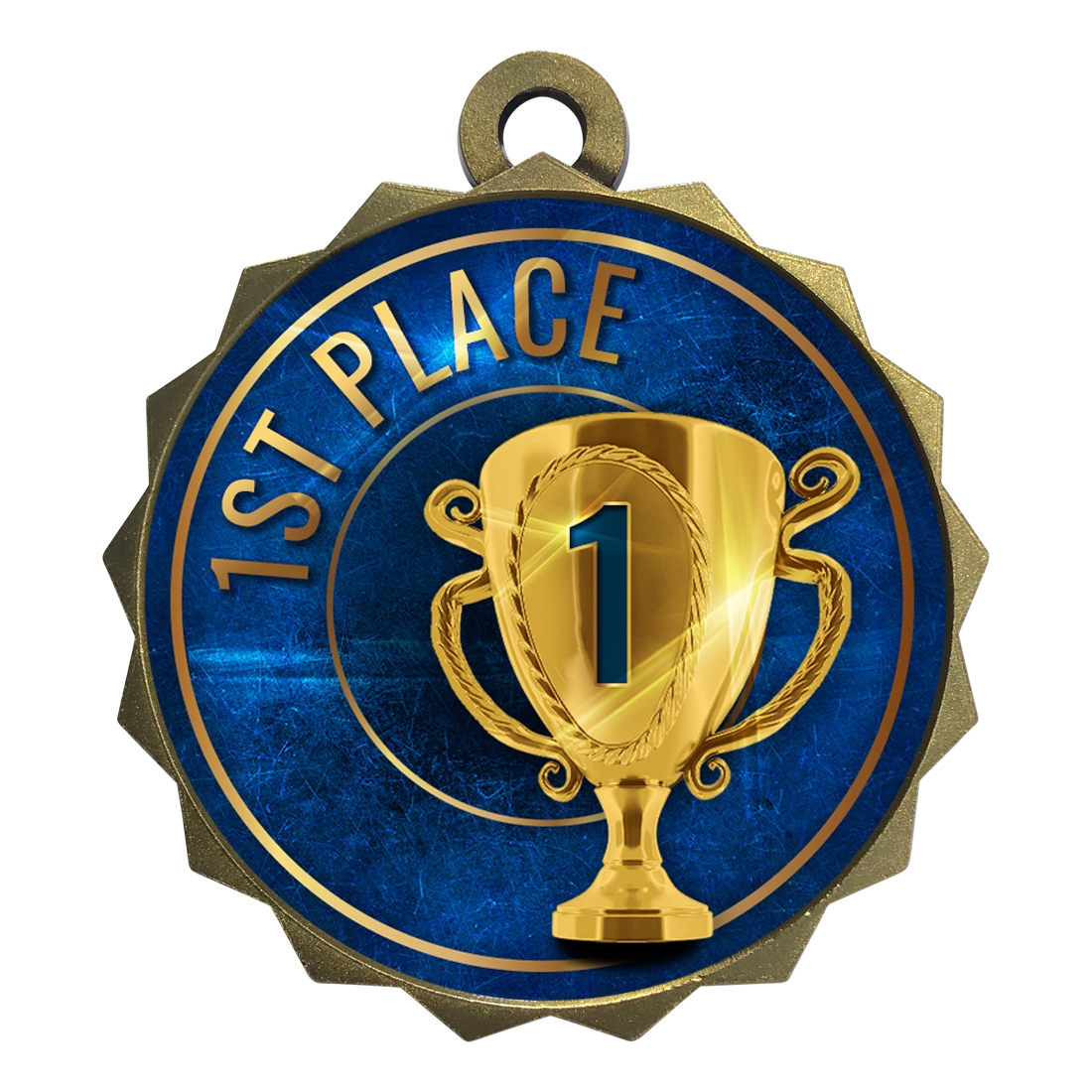 2-1/4" 1st Place Medal