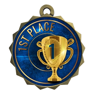 2-1/4" 1st Place Medal