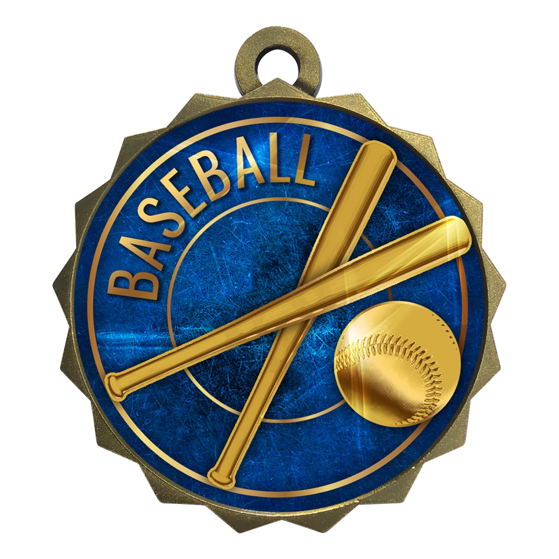2-1/4" Baseball Medal