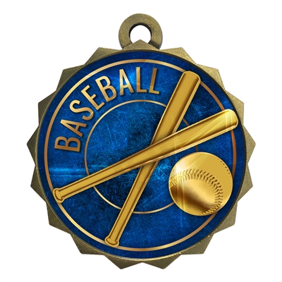 2-1/4" Baseball Medal