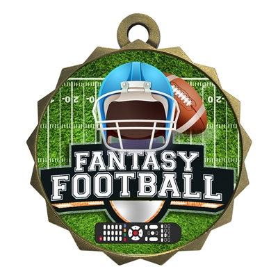 2-1/4" Fanatsy Football Medal
