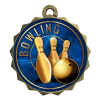 2-1/4" Bowling Medal