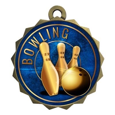 2-1/4" Bowling Medal