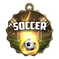 2-1/4" Soccer Medal