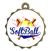 2-1/4" Softball Medal