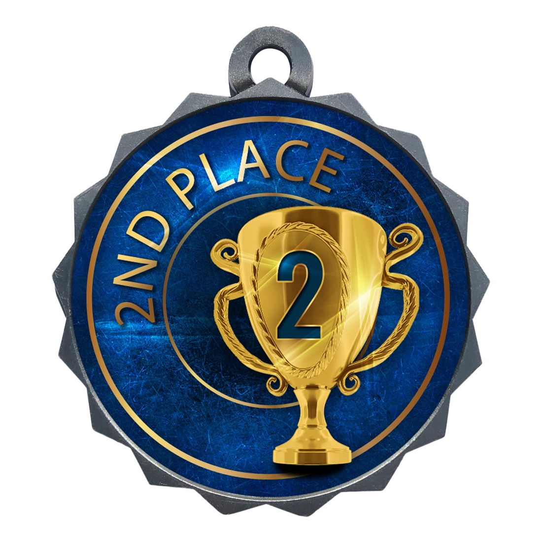 2-1/4" 2nd Place Medal
