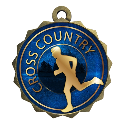 2-1/4" Cross Country Medal