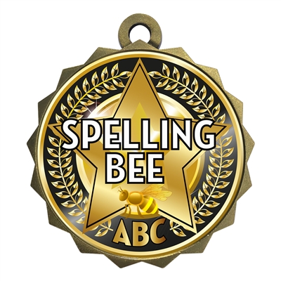 2-1/4" Spelling Bee Medal