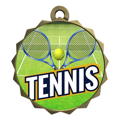 2-1/4" Tennis Medal
