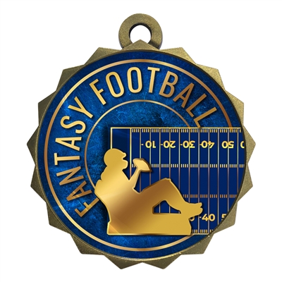 2-1/4" Fantasy Football Medal
