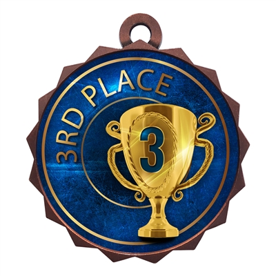 2-1/4" 3rd Place Medal