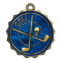 2-1/4" Golf Medal
