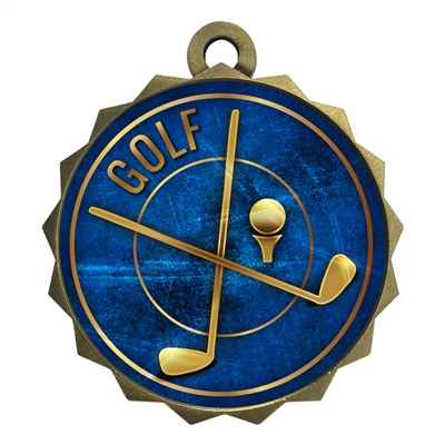 2-1/4" Golf Medal