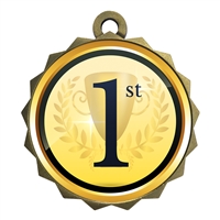2-1/4" 1st Place Medal