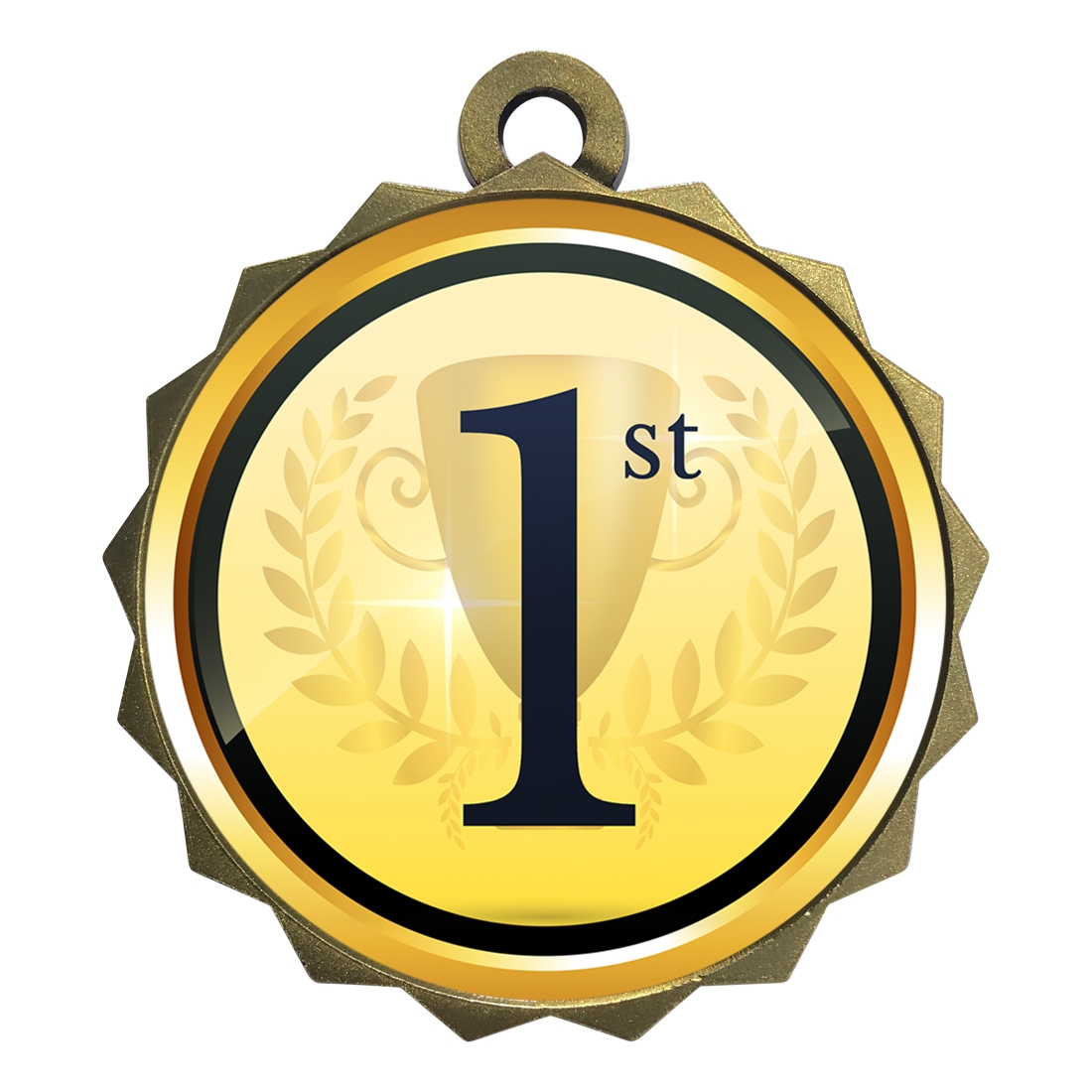 2-1/4" 1st Place Medal