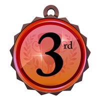 2-1/4" 3rd Place Medal