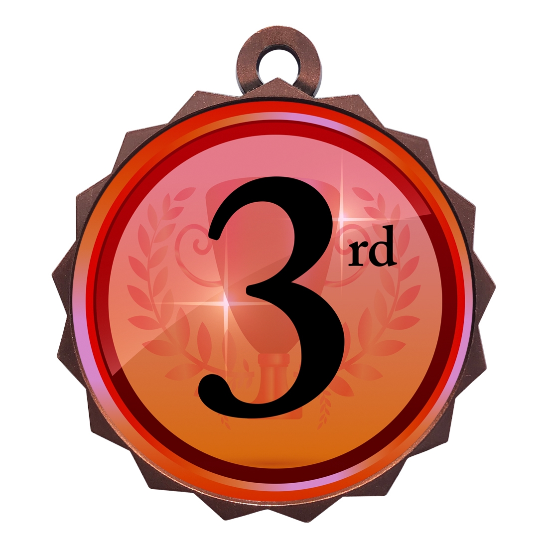2-1/4" 3rd Place Medal