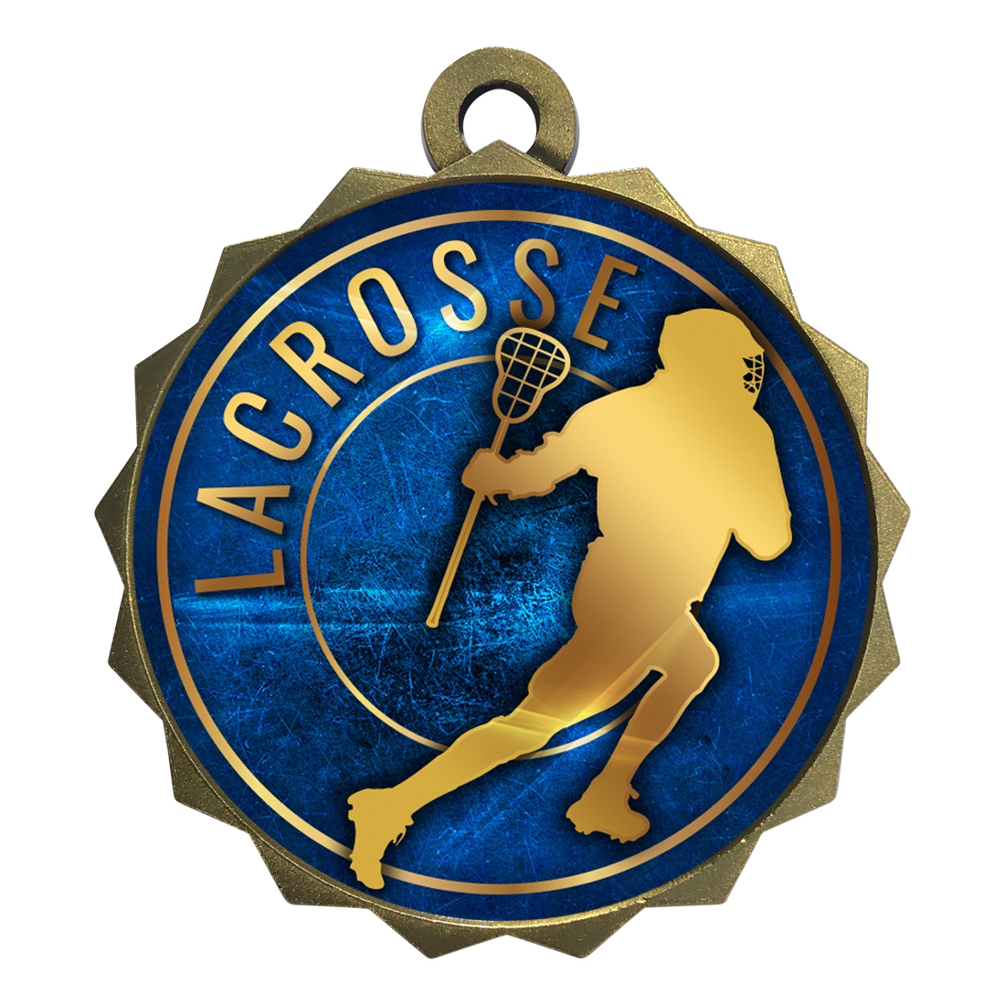2-1/4" Lacrosse Medal