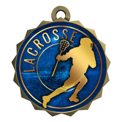 2-1/4" Lacrosse Medal