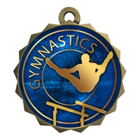 2-1/4" Male Gymnastics Medal